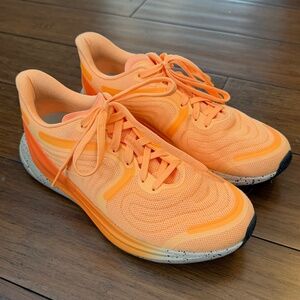 Lululemon Sneakers Womens 10 Blissfeel Run 2 Orange Athletic Running Shoes